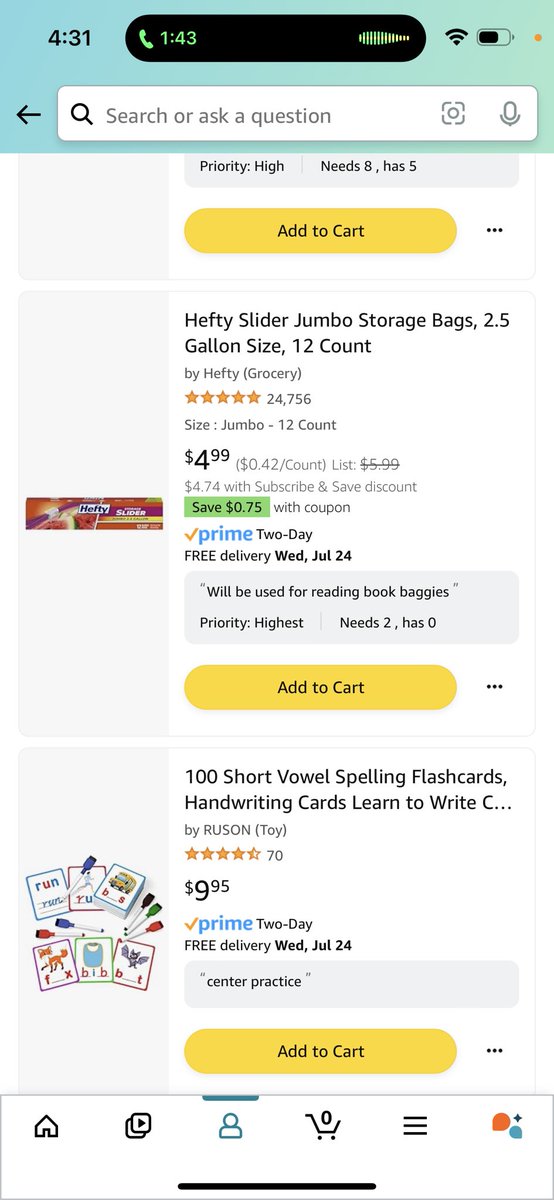 <a href="/CareTeachK/">Caroline</a> <a href="/starwars/">Star Wars</a> <a href="/HayesHolly2/">Hayes Holly</a> <a href="/PatrickTheGiver/">PTG</a> <a href="/amazon/">Amazon</a> <a href="/MarkHamill/">Mark Hamill</a> <a href="/LauraDern/">Laura Dern</a> Hey (: Thank you for your support! I am a first generational 5th year first grade teacher in SC. Any sprinkles would help 🍎 👩🏽‍🏫  #ClearTheList2024

amazon.com/hz/wishlist/ls…