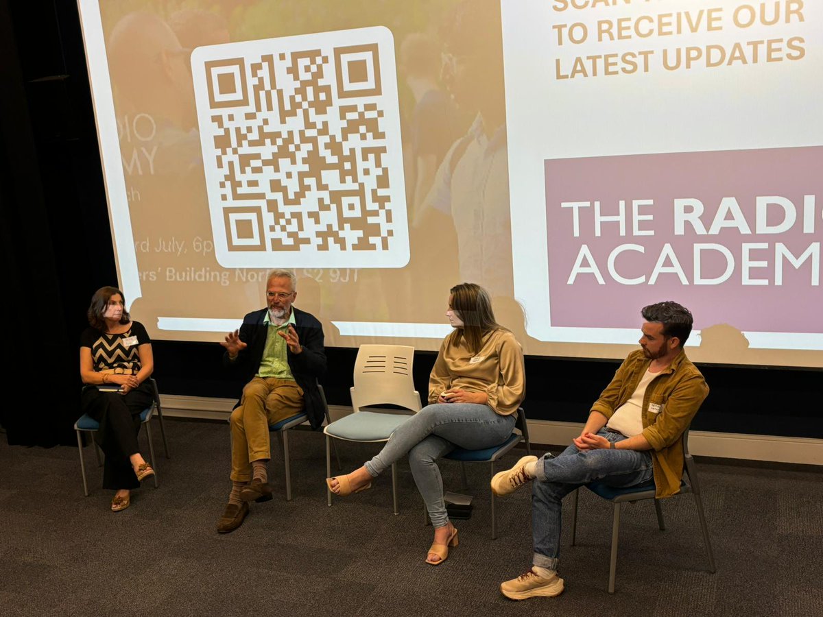 RadioAcademyYks's tweet photo. Thank you to everyone who joined us for The @radioacademy #Yorkshire Summer Social. It was great to hear wonderful talks about #radio, #podcasts, #news, and #research that is having a positive impact on industry ... and also hear how the event has helped encourage collaboration. https://t.co/Z2rD6Ppzqc