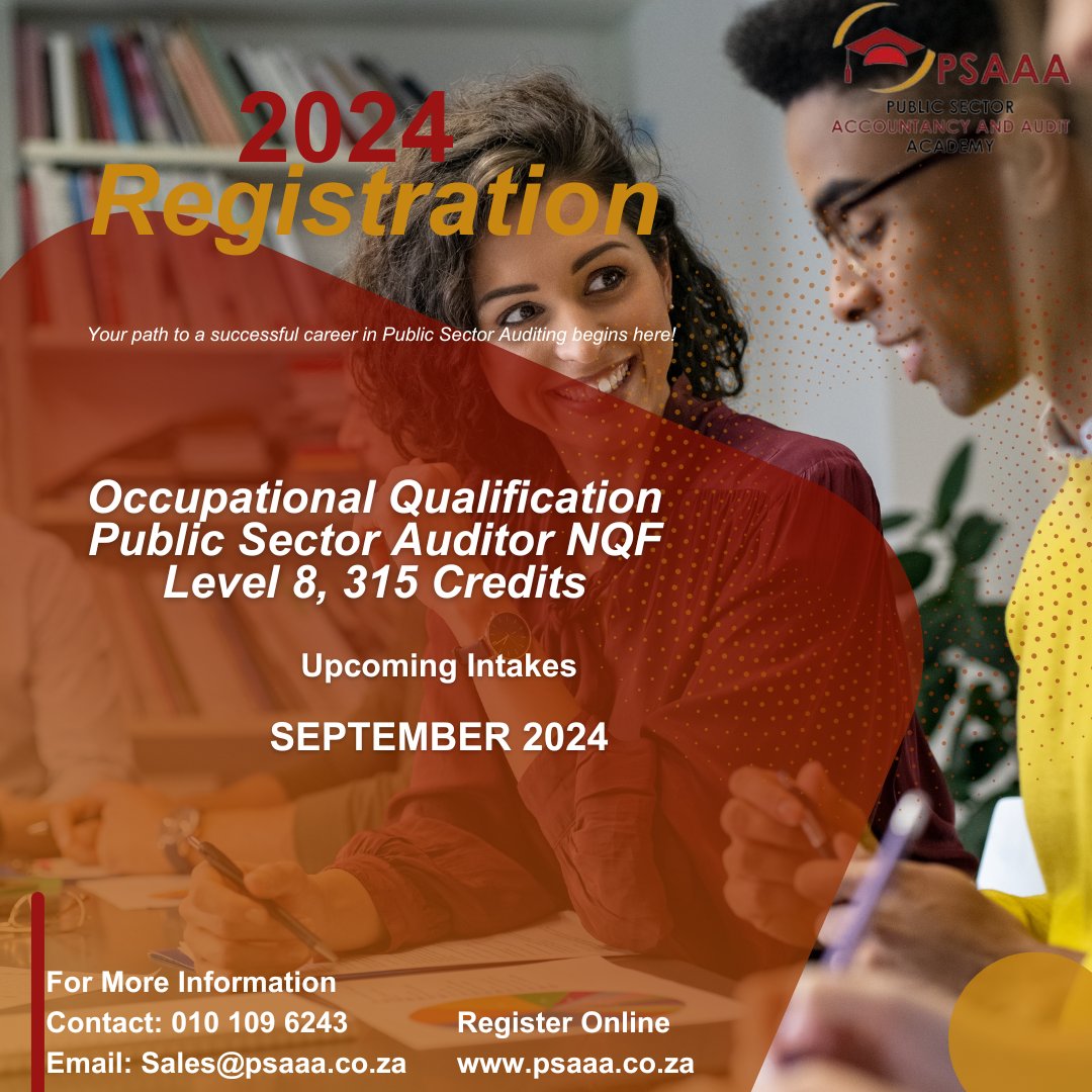 Advance your career in public sector accountancy with the esteemed Public Sector Auditor Qualification offered by PSAAA!
Invest in your professional growth and leave a lasting imprint in the public sector.
Enroll now:ow.ly/pCNp50RnO2V
#PublicSectorAudit #PSAAA