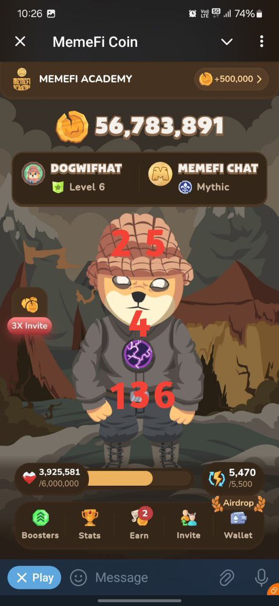yahoolooter's tweet photo. Today Memefi code 

👉 level ko increase kijiae 
👉level ke hisab se apko airdrop milega ✅

#memefi #memeficode #memeficombo #coins #listing #CryptoCommunity #cryptocurrency #Bitcoin #ETF #Earnings https://t.co/I1vpl4B313