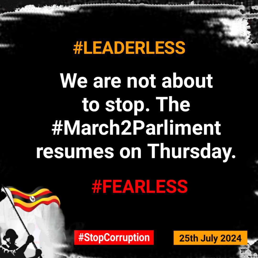 The President of Uganda <a href="/KagutaMuseveni/">Yoweri K Museveni</a> promised us that Luzira Prison will be filled to the brim by the corrupt fellas but sadly,it’s now filled with the ones fighting corruption.
Unarmed,harmless Ugandans💔
<a href="/ug_lawsociety/">Uganda Law Society</a> your work is cut out for you 🥹
#March2Parliament