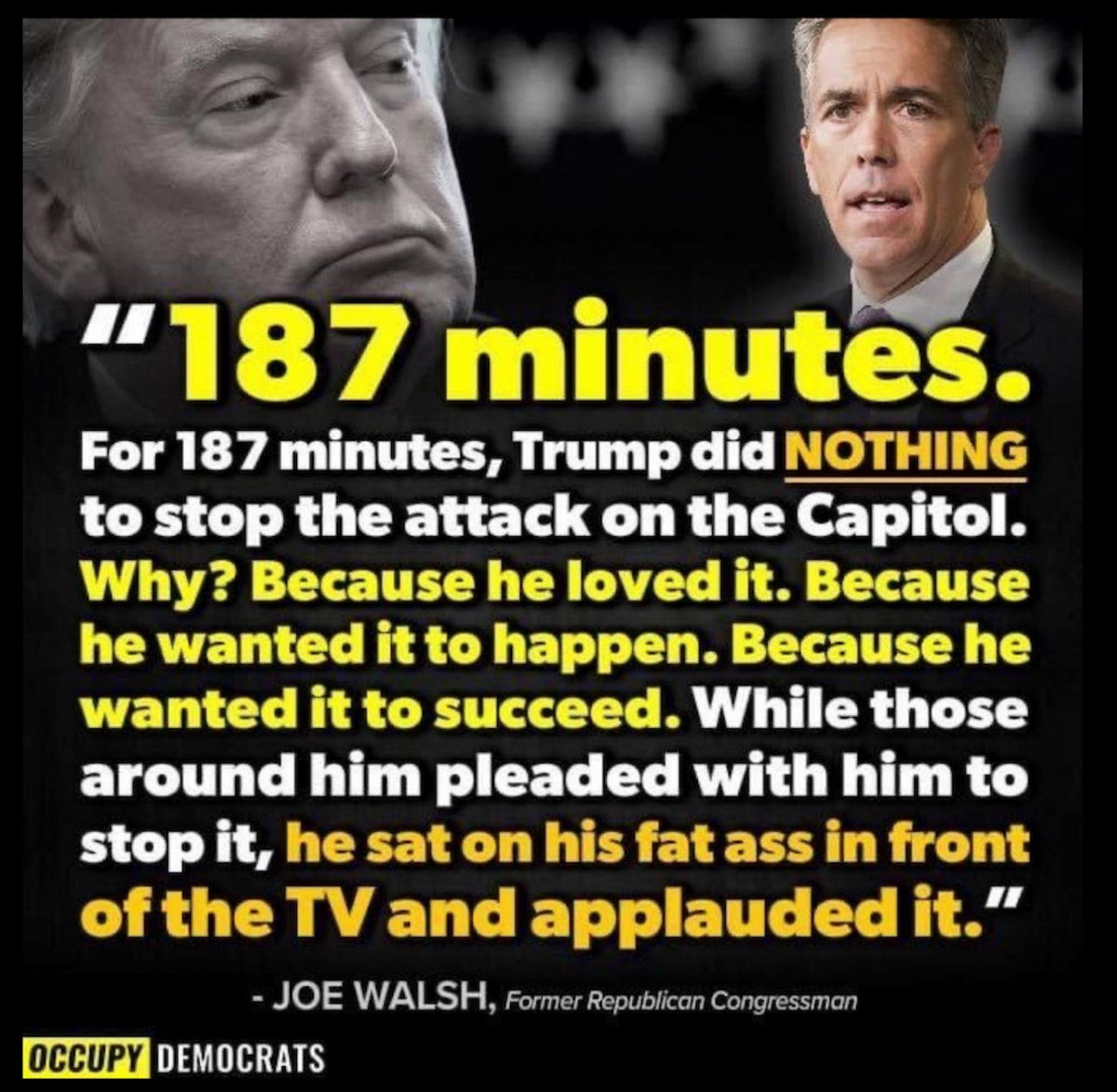 kangaroos991's tweet image. 👇👇 Worst president EVER, YES or no?