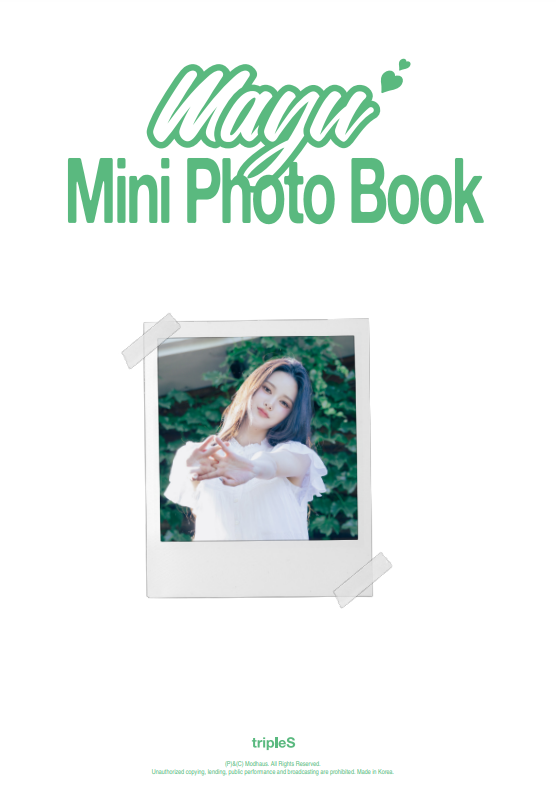 ⋆ Mayu Mini Photo Book Full Scan ⤏ PDF released by Modhaus 🧵