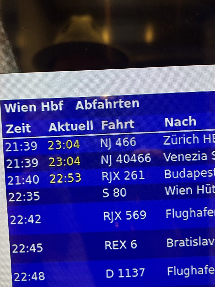 … you’re an aktuell fahrt.