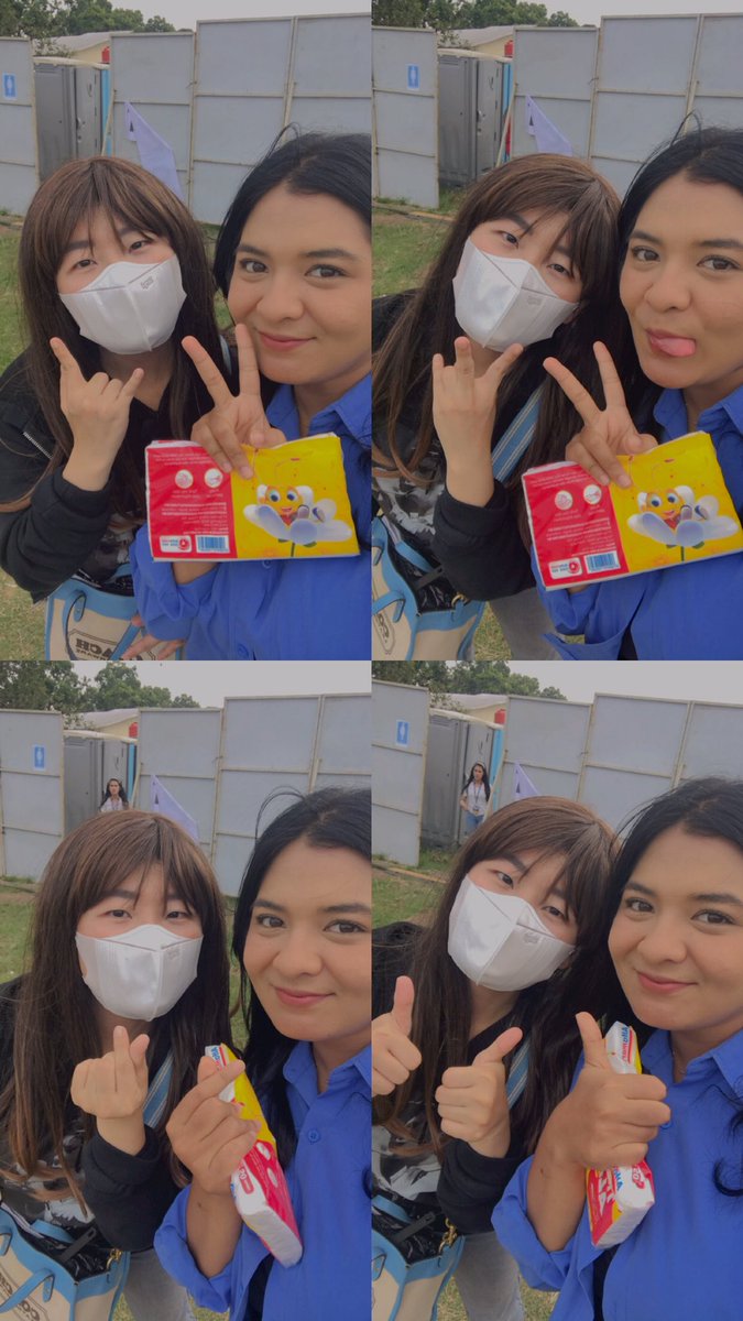 calsailana's tweet photo. Pas di tegal kemarin sempet selfie sama cici @Missc0nan !! She was very kind btw! Sehat dan bahagia selalu yaaa ci! See u when i see u cici! https://t.co/d4nIpDhiLi