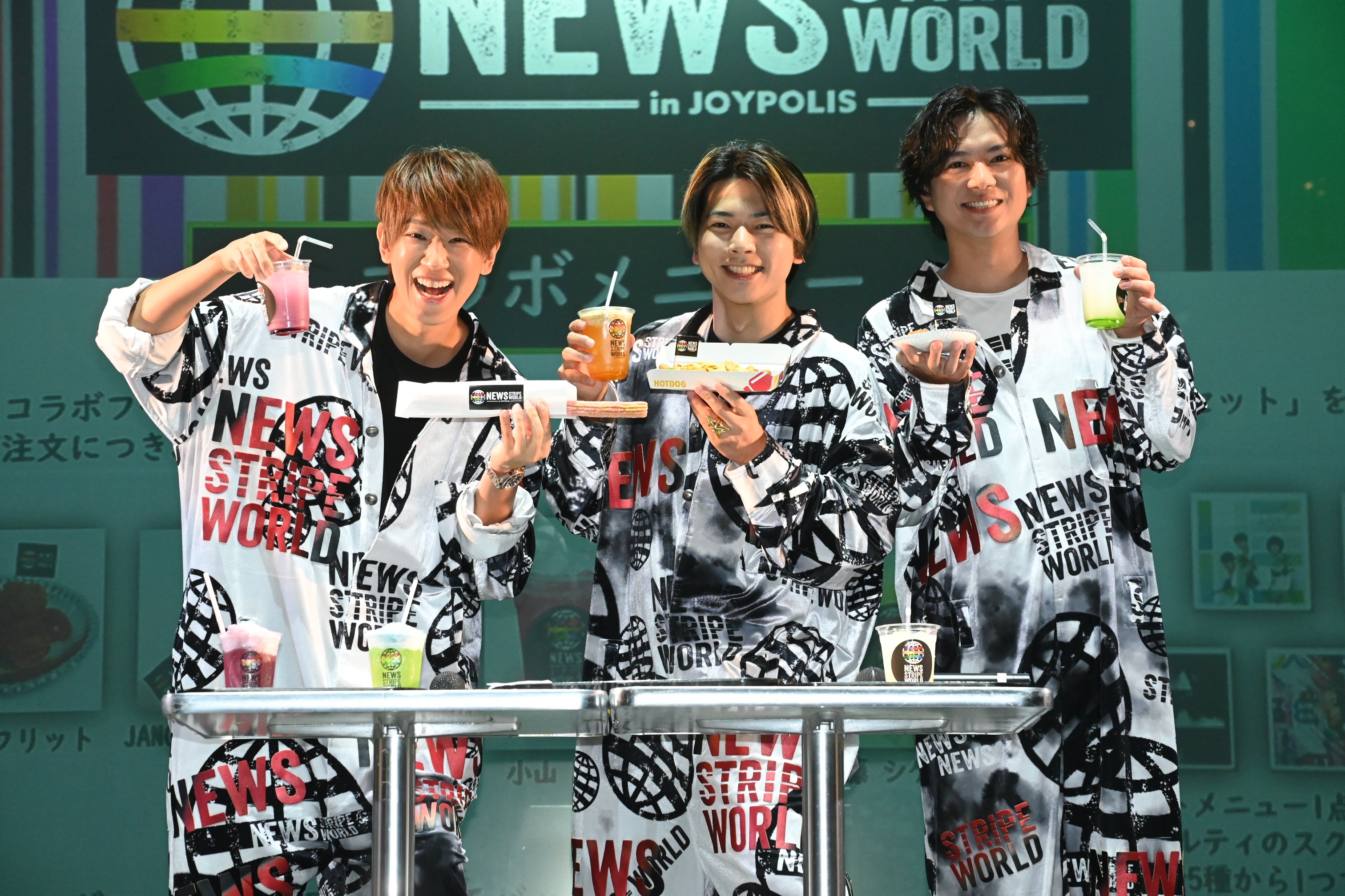 東京ジョイポリス on X: "◤NEWS STRIPE WORLD in JOYPOLIS◢ 本日実施した記者発表の様子をお届け✨  注目のプレミアムデジタルライブの他、 コラボメニューなどを紹介いただきました！ ?コラボイベントの詳細はコチラ！  https://t.co/DUBKbN2zYK 開催期間:2024年7月24日 ...