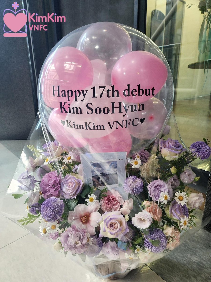 KimKimVNFC's tweet photo. To our incredibly talented actor, Kim Soo Hyun 

Wishing you a happy 17th debut anniversary! May your passion and dedication continue to take you to new heights. We'll be right by your side, accompanying and supporting you on your future projects. Let's create wonderful moments together today! 

From KIMKIM VNFC with love 🍀

#17YearswithKimSooHyun
#김수현과함께17년 #KimSooHyun