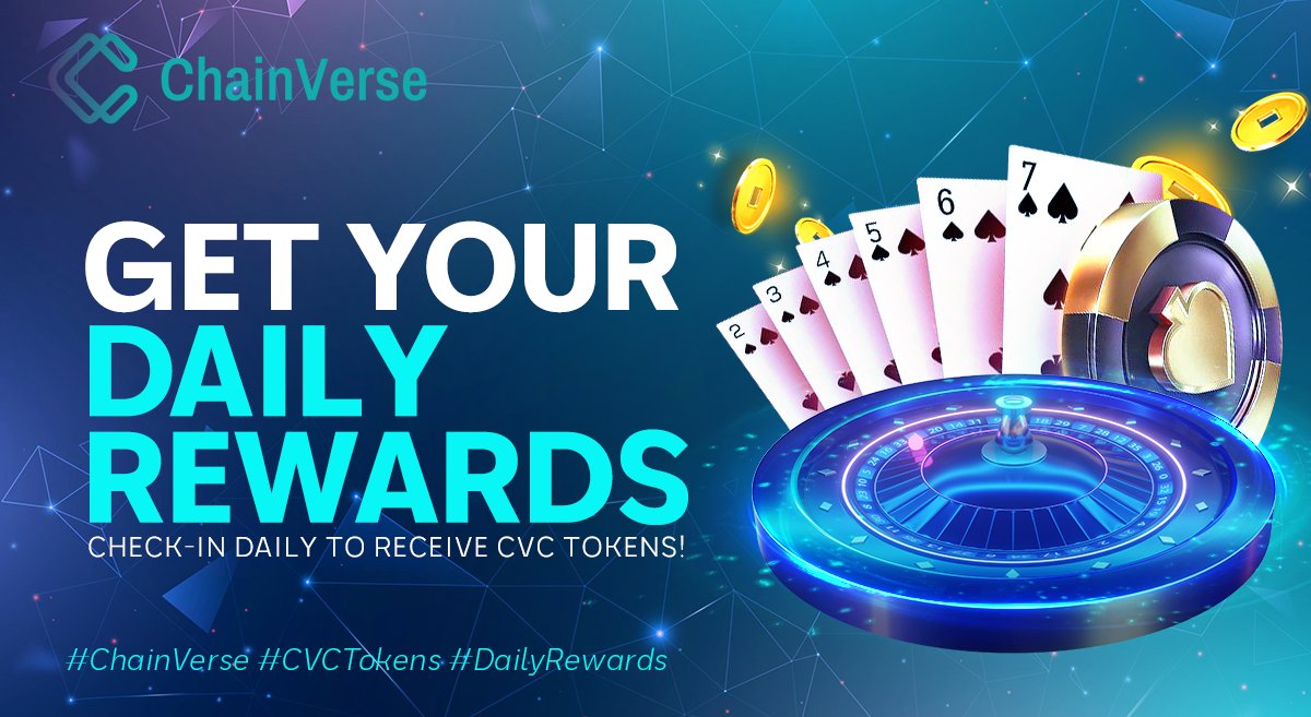 ChainVerse8's tweet photo. 🌐 Start Your ChainVerse Journey!
🎁 Check-in daily to receive CVC tokens and make your virtual world even more exciting. Join us now!                                                     

#ChainVerse #CVCTokens #DailyRewards https://t.co/g2A5QQ6bK6