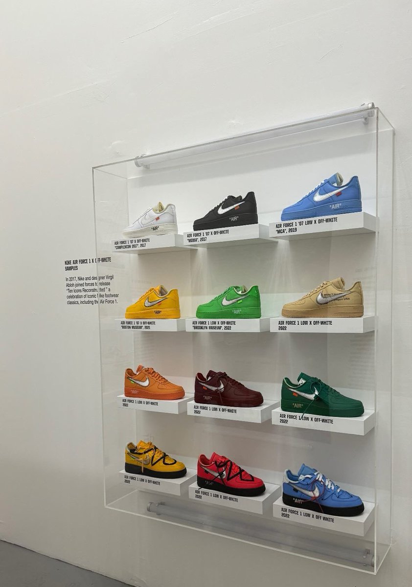 Off White x Nike Air Force 1 Low Samples 🕊️