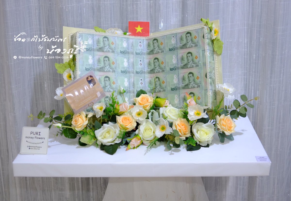 purimoneyflower's tweet photo. 🙏Thank you very much. Fans @TutorKrp @mynameis_yim
For trusting us to create this special gift. Give it to your significant other.
#BattleOfTheWriters1STLine
#Mynameis_yim #TutorKrp #TutorYim #moneyflower #moneybouquet #Moneycake #moneygift #floweranniversary https://t.co/ZLBKBzAdaA