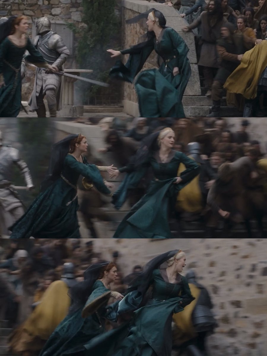 helaena reaching out for alicent before turning to run ☹️💚