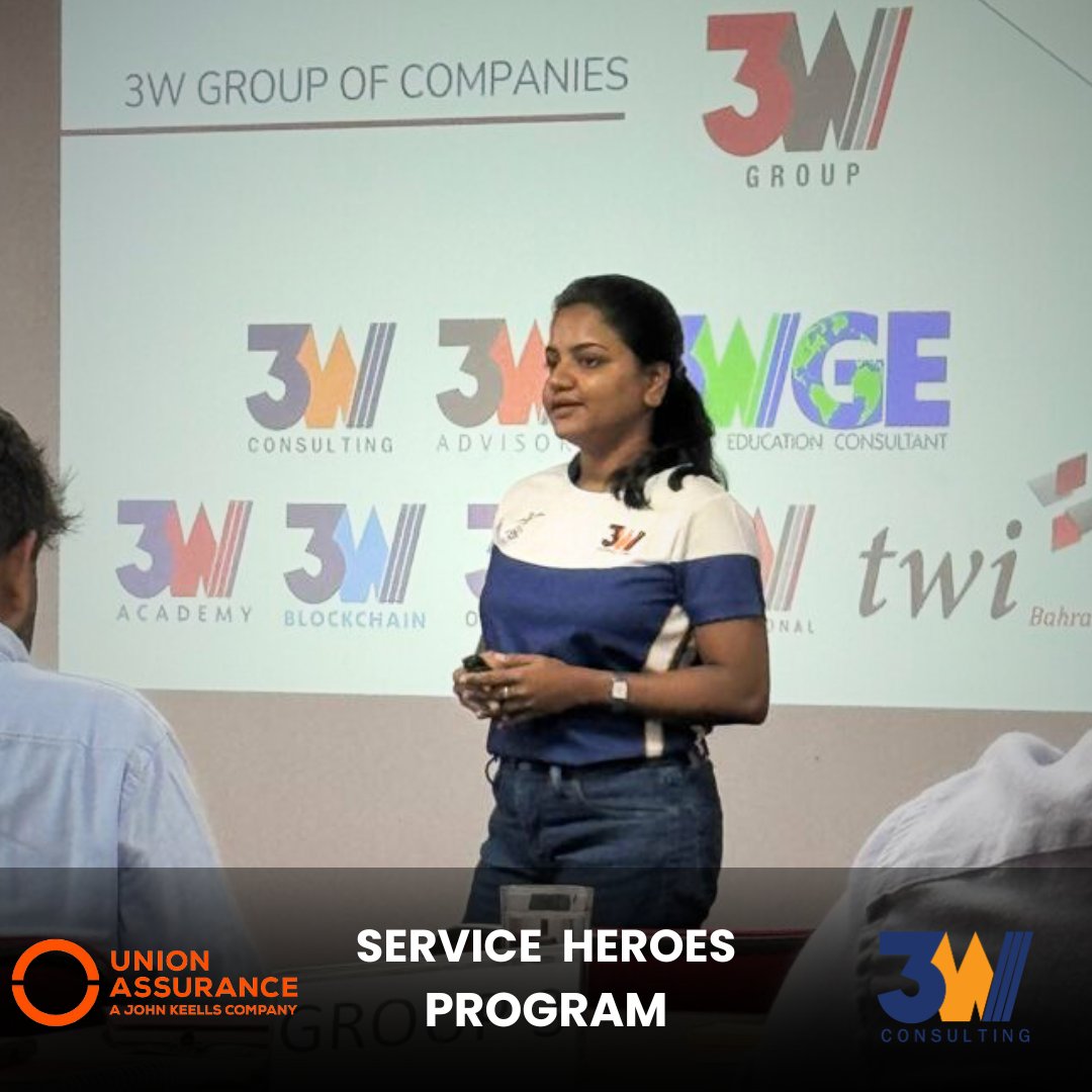 3WC_Official's tweet photo. We have redefined excellence in service with Service Heroes, making a lasting impact on our commitment to top-tier service. 

Celebrate our remarkable achievement and look forward to the boundless opportunities ahead!  

#3WC #3WConsulting #UnionAssurancePLC #JKH #ServiceHeroes https://t.co/XaaTxAGDMW
