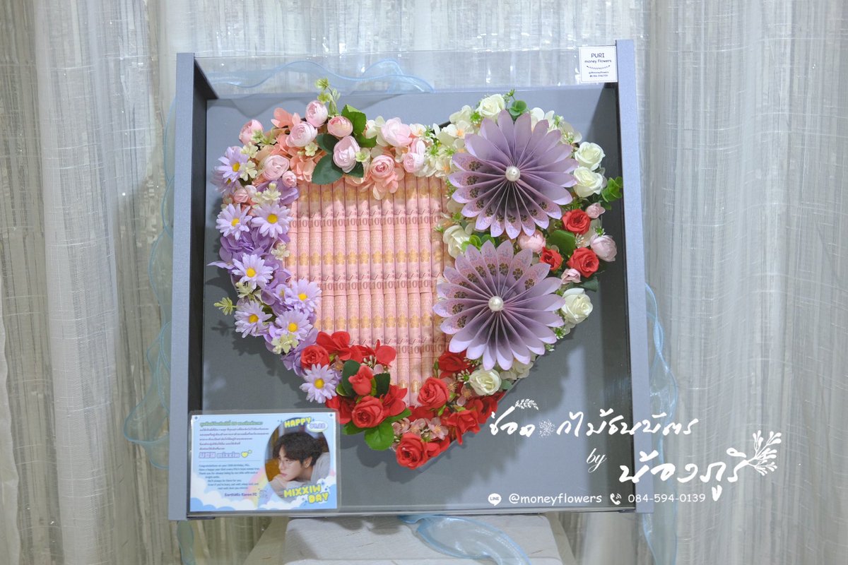 purimoneyflower's tweet photo. 🙏Thank you very https://t.co/kYx2cMrweK. EarthMax Korea FC wixxiws
For trusting us to create this special gift. Give it to your significant other.
#mixxiw #WonderMIXLand
#WonderProjectForMix26BD
#ส่วนผสมของมิกซ์ #floweranniversary
#ช่อดอกไม้เงิน #ช่อดอกไม้แบงค์ https://t.co/G1AdNGS97r