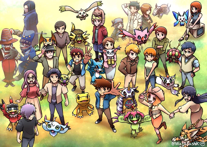 25th anniversary#デジモン #Digimon #デジモンの日 #お台場メモリアル #8月1日 