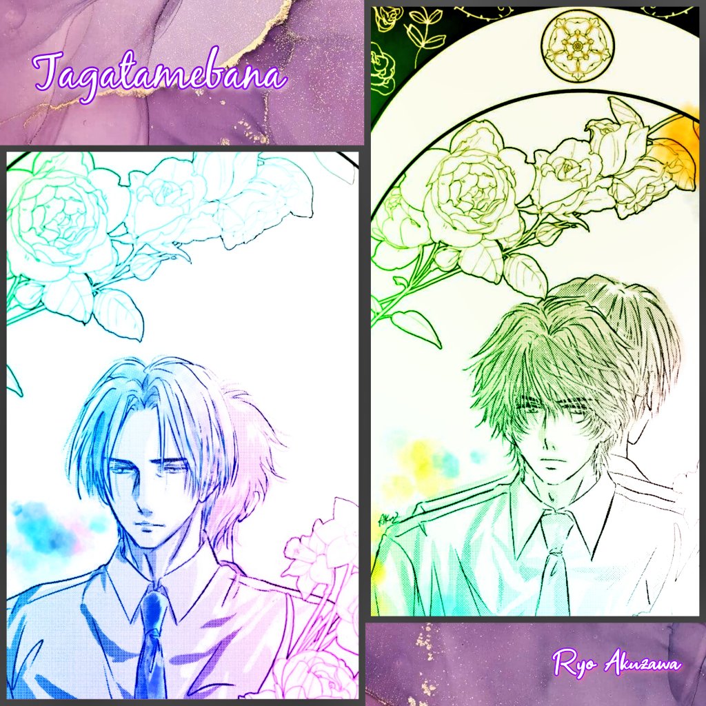 #対になってる絵をあげる 
#ポストカード 配布済
#絵描きさんと繋がりたい
#絵描きさんフォロバ100 
パルマR FA
須田看守とチアキ

🍁サークル『Tagatamebana』より〜
右を見つめれば偽りを
左を見つければ真実を。 