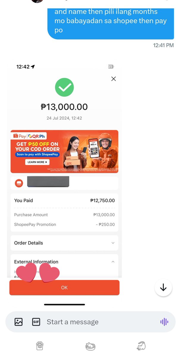 EDTrader1217's tweet photo. [3379] THANK YOU FOR TRUSTING ❤️

✅️ SPAYLATER TO GCASH
< 13000 PESOS >

#ElrodLegit #LucTradingShop 

lf  gcash lf Load to Gcash Trade lf paypal to gcash lf Gcash to paypal lf gcash to paymaya lf gcredit spaylater unverified gcash shopeepay grab cash out  ggives https://t.co/vzLs60QT0n
