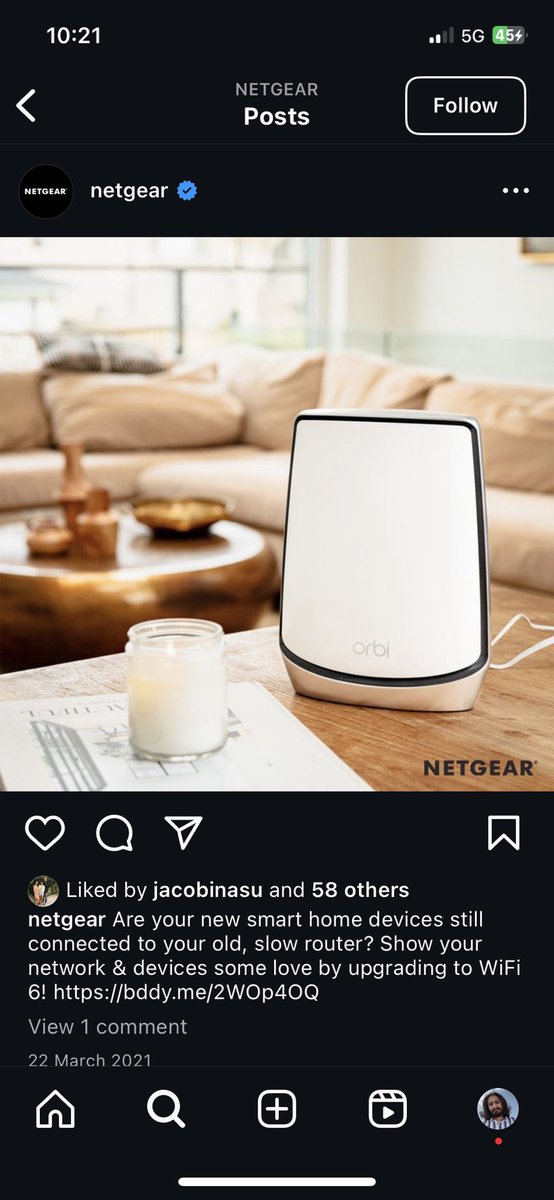 Netgear India tweet media