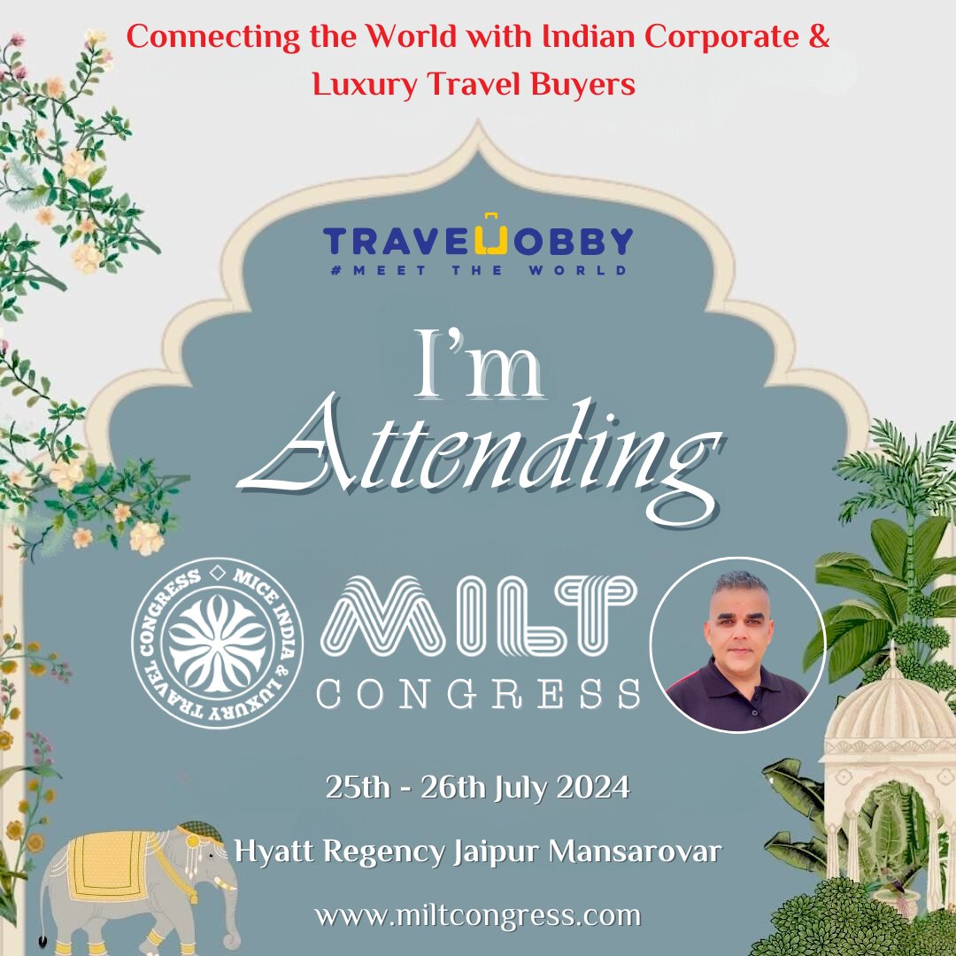 RajivBlueLotus's tweet photo. Heading to Jaipur for the MILT Congress! Excited to learn, network, and discover new luxury travel opportunities.

@QnAIntl #MILTCongress #MILT2024 #LuxuryTravel #TravelIndustry #Jaipur https://t.co/q7tKb6oYUA