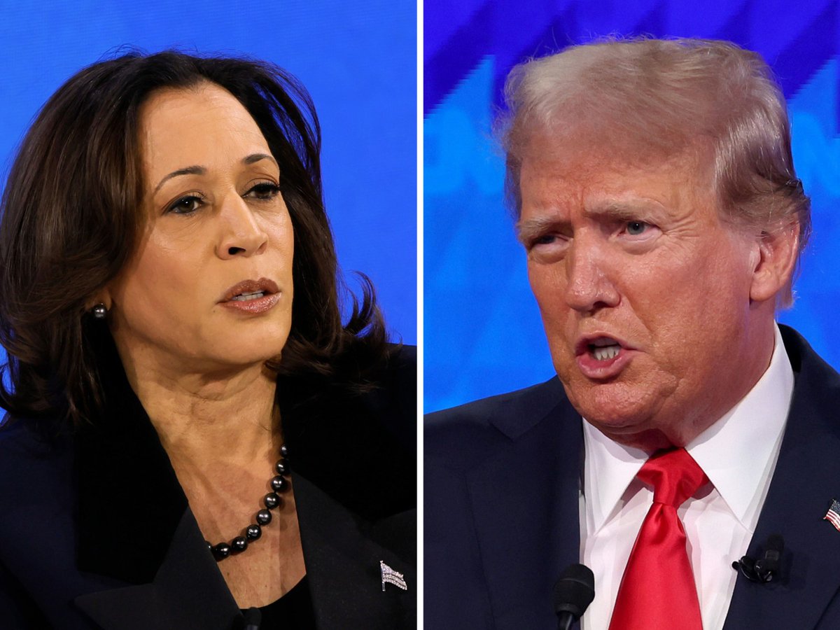 Trump says he is willing to debate Harris multiple times

He was "willing" to show his tax returns

He was "willing" to show his medical records

He was "willing" to return documents

Perhaps he doesn't know the meaning of the word "willing."
#ProudBlue #DemVoice1 #Fresh