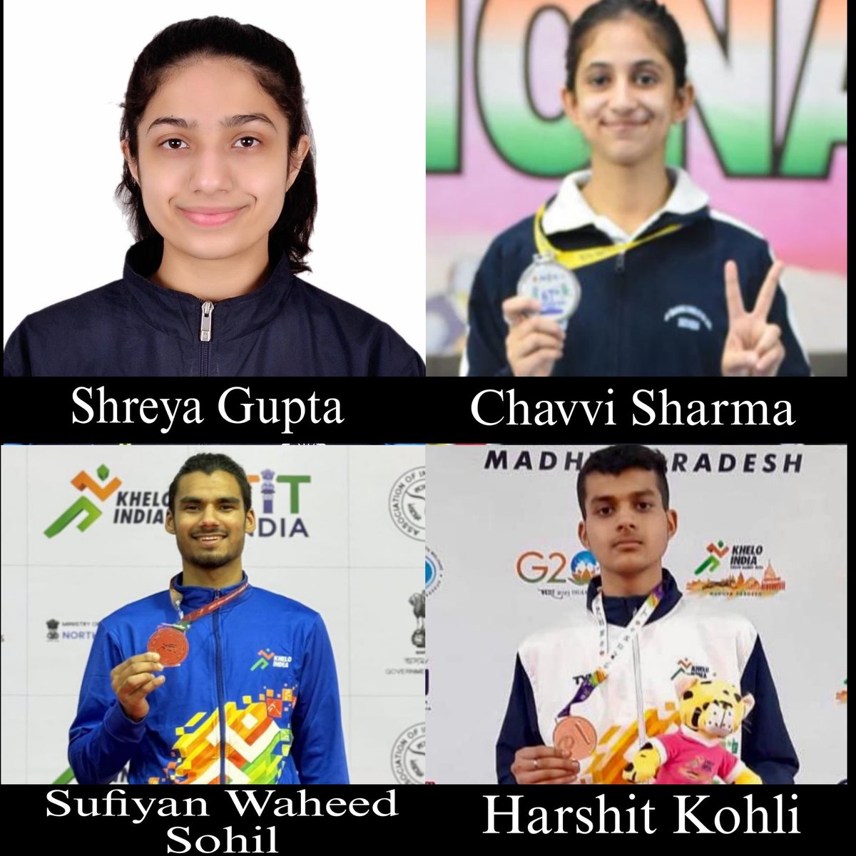 JKUTFencing's tweet photo. Congratulations to medal winner of Commonwealth fencing championship -Newzealand 04 fencers of J&amp;K https://t.co/ANfjFZfuL2