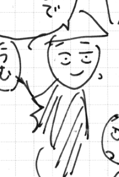 個人的に後からフフッときてしまったネームの絵はこれです(※チエナミです。ささみも中々ひどいが) 