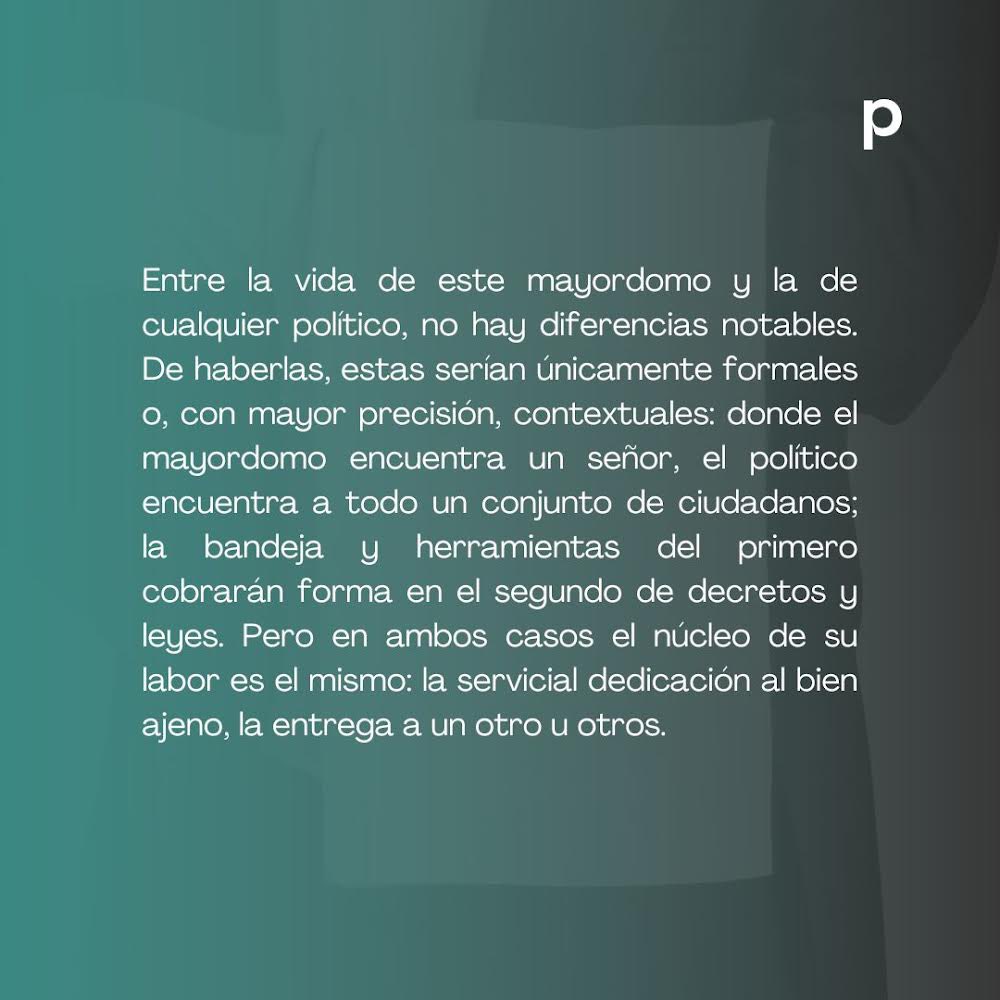 En "Heroísmo y discreción", Víctor J. Lana nos invita a reflexionar sobre el paralelismo entre la vida de un mayordomo y la de un político, a través de "Los restos del día" de Kazuo Ishiguro. 

¡Lee el nuevo artículo en nuestra web! principios.org/heroismo-y-dis…
