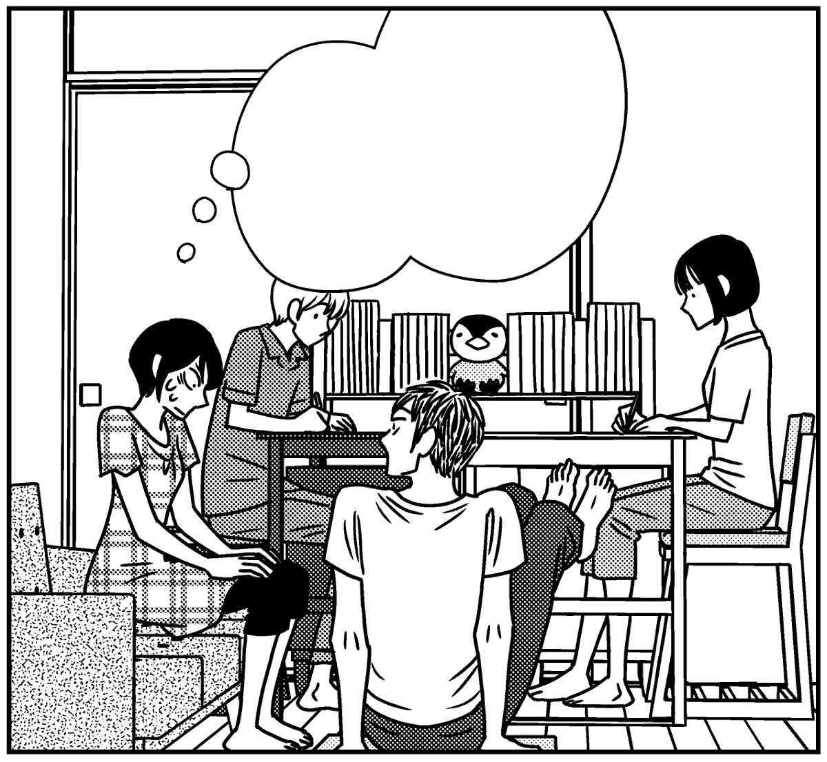 @zenbutukawarete うちの背景それですよー。(数年前まで別のソフトでした)
夫がBlenderで背景作って線画にしてクリスタにはりつけてます。
のりつけさんはばりばりまんが描いていらっしゃるからご自身がいちから作り込むのはたいへんかもしれませんが…。 