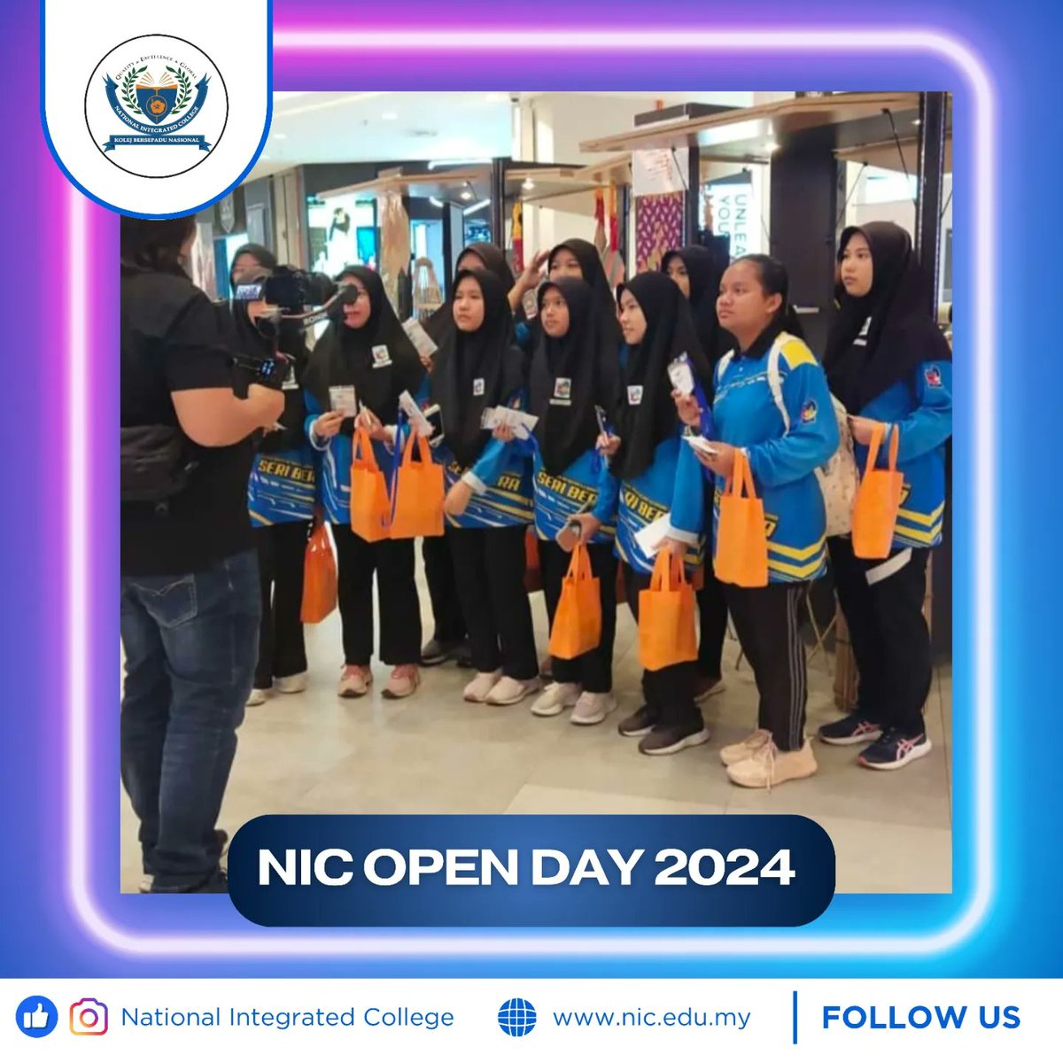 nickl_college's tweet photo. Pihak kami ingin mengucapkan ribuan terima kasih kepada semua pihak yang telah bekerjasama secara langsung dan juga tidak langsung dalam menjayakan dan memeriahkan Hari Terbuka NIC 😊 https://t.co/MVh3BGVS4B