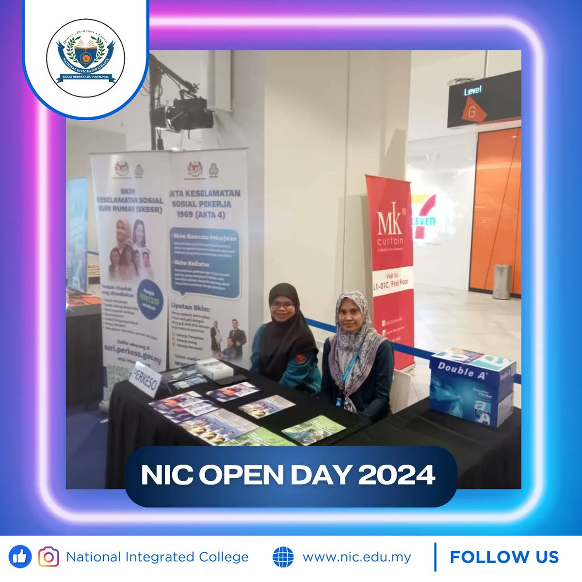 nickl_college's tweet photo. Pihak kami ingin mengucapkan ribuan terima kasih kepada semua pihak yang telah bekerjasama secara langsung dan juga tidak langsung dalam menjayakan dan memeriahkan Hari Terbuka NIC 😊 https://t.co/MVh3BGVS4B