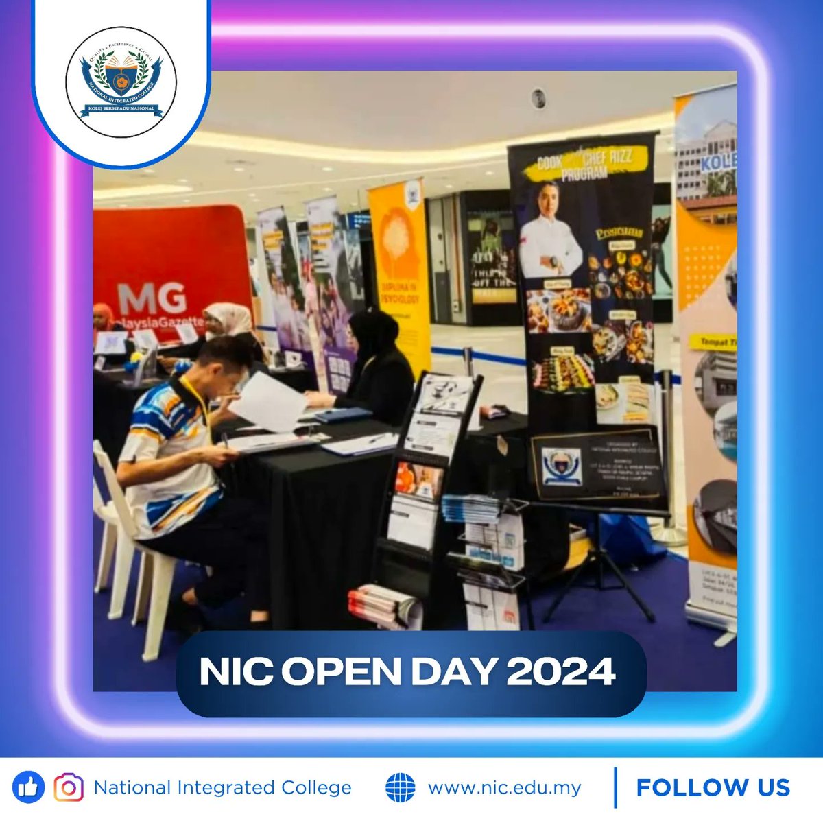 nickl_college's tweet photo. Pihak kami ingin mengucapkan ribuan terima kasih kepada semua pihak yang telah bekerjasama secara langsung dan juga tidak langsung dalam menjayakan dan memeriahkan Hari Terbuka NIC 😊 https://t.co/MVh3BGVS4B