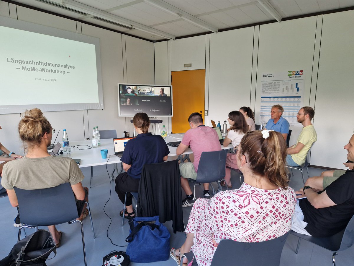 Erfolgreicher 2-tägiger Workshop zu Längsschnittdatenanalyse mit <a href="/ClLazarides/">Claudia_La</a> und Manuel Völkle. Vielen Dank für die tiefgehenden Einblicke in die Techniken und Methoden 🙏
#längsschnittdaten #statistikworkshop