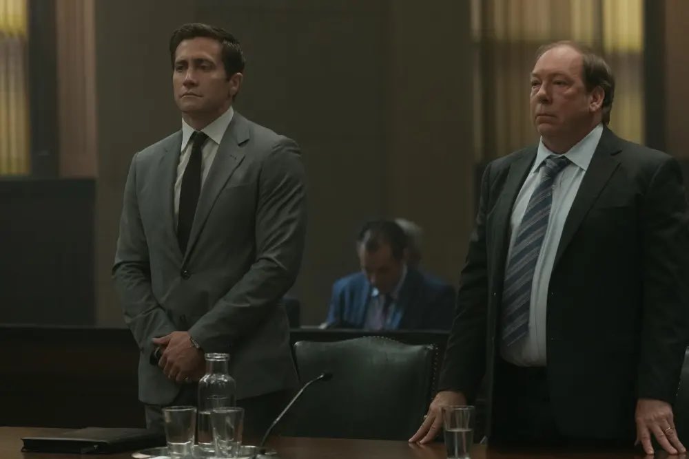FocusFilmandTV's tweet photo. Apple TV, I’m sorry viewers are letting you down, but keep this shit up. I’ll give anything you make a shot. 

#PresumedInnocent is high class filmmaking and storytelling. It was so damn good there wasn’t even trailers for the next episodes because the storytelling was so intense and detailed that any slight visual clue or auditable clue could give the plot away. 

Expect many Emmy nominations, this was masterclass from Jake Gyllenhaal, Ruth Negga, Bill Camp, and my favorite of the series O-T Fagbenle, although he was the least likable character.
