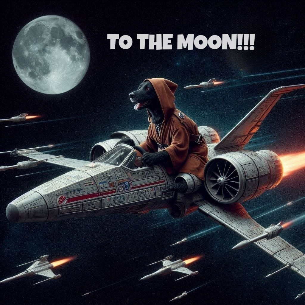 obijuansol's tweet photo. 🔜🌟 We're so close to being King of the Hill, even Yoda is impressed! Ready to blast off to Raydium like the Millennium Falcon on hyperdrive. Join our Jedi pup on this epic adventure! 🚀🐾 #ObiJuanCoin #JediCrypto #RaydiumBound https://t.co/B4uQQk1JEk