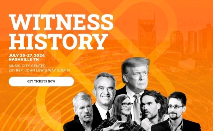 The Bitcoin Conference in Nashville is going to be historic.

We are already part of history 👀💪🏻