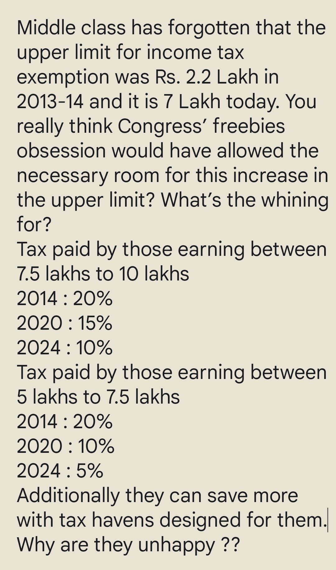 PallaviCT on X: &ldquo;@TVMohandasPai We have to compare before &amp; after 