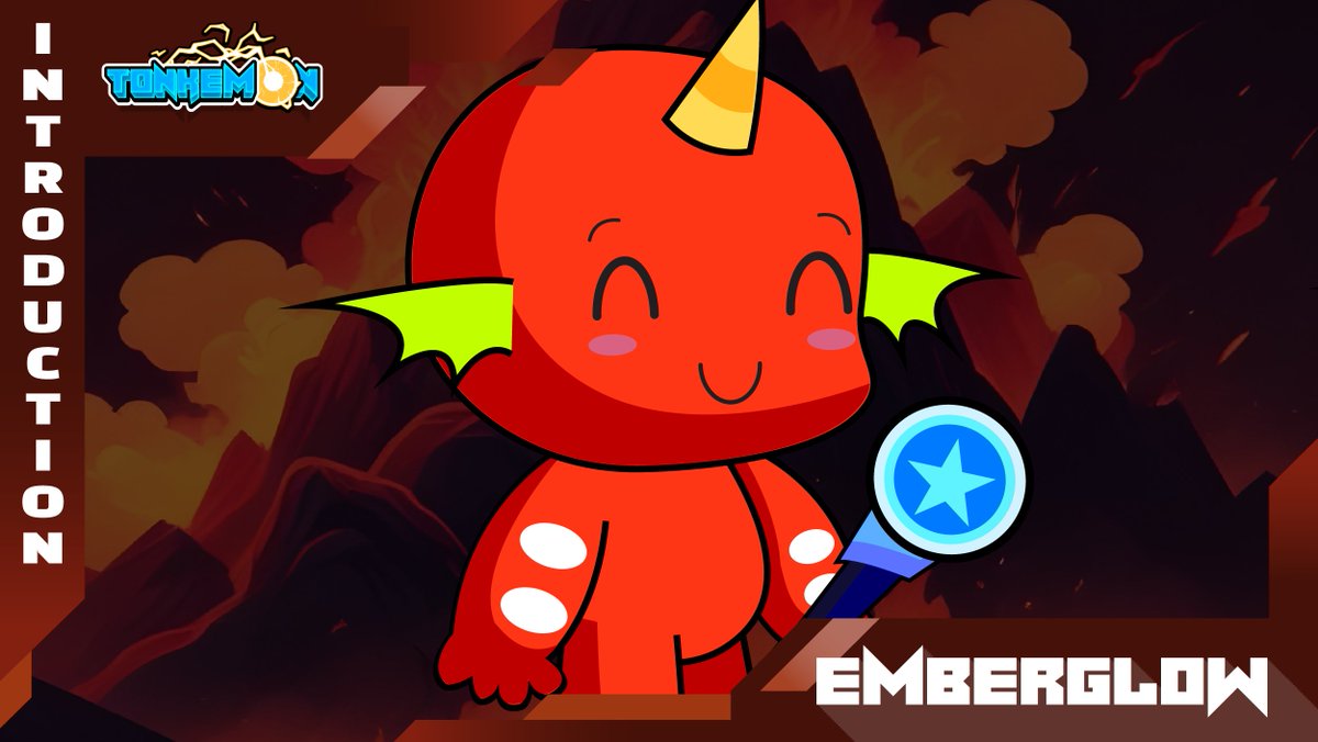 Series Introduction ⚡

Meet Emberglow: Straight from the fiery volcanic regions, Emberglow is a young and talented wizard ready to ignite your MON adventures with her mastery of fire spells, she can light up the battlefield and distract foes with ease.

#Web3Gaming $TON
