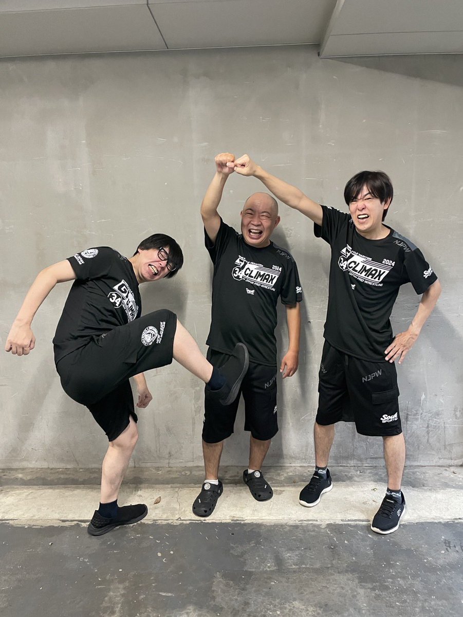 nagabuchi0124's tweet image. 大門与作を
裏切って
アックスボンバー喰らわせて
喉輪落とししておいた

おかげで涼しい気温になりました。
暑いのは暑苦しい男のせいでした。

 #しんにちコラボラボ 
 #SoulSPORTS 
 #新日本プロレス 
 #G1CLIMAX