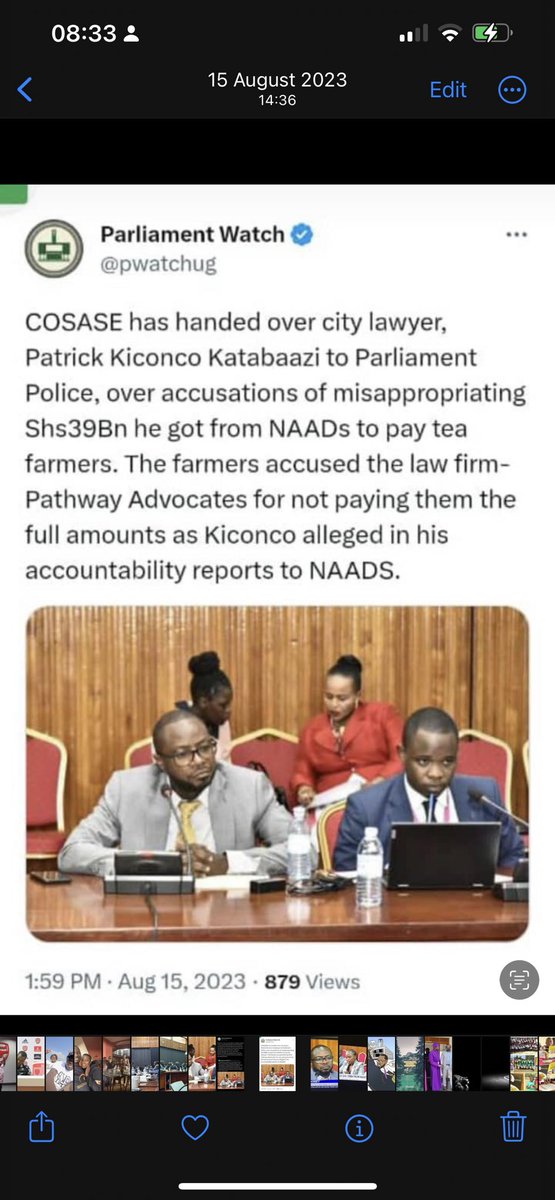 agabaedwinpd's tweet photo. @AntiGraft_SH @PoliceUg @ODPPUGANDA @bbstvug @DailyMonitor @nbstv @newvisionwire @ntvuganda @ubctvuganda @tvwestUG @ugandarn From the archives. Where did this end. https://t.co/SbHJmCB9fS