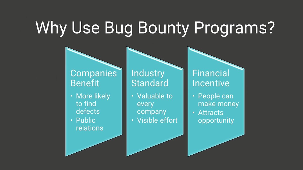 felix_hud's tweet image. Today I learned about Bug Bounties, why they are used, and their key benefits and drawbacks. Bug bounties help in identifying vulnerabilities while rewarding ethical hackers. 
#LSPPDay54 #60DaysOfLearning2024 #LearningWithLeapfrog @lftechnology