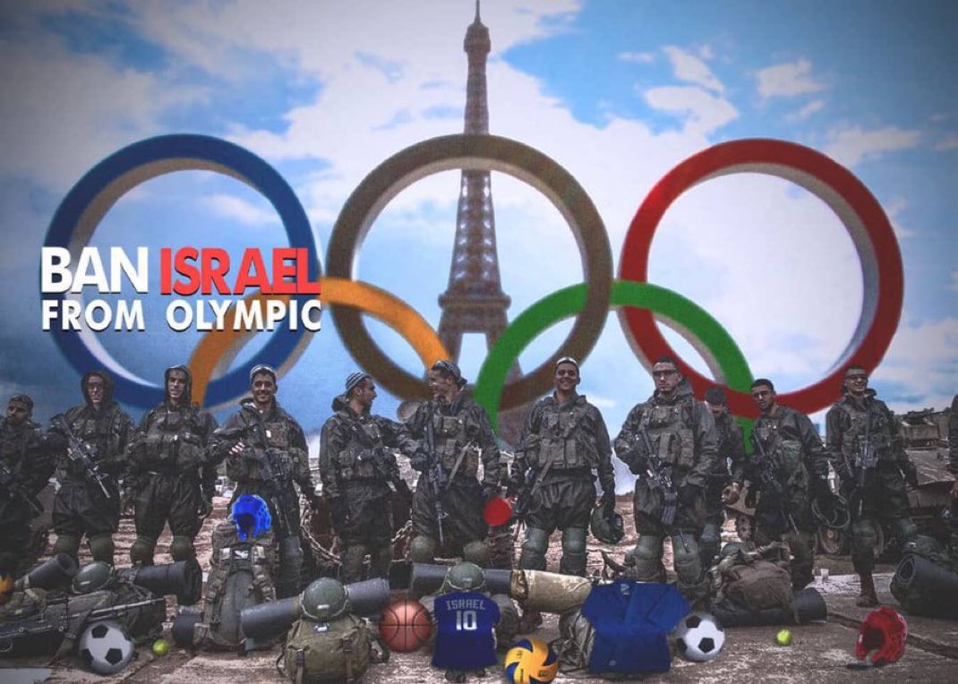 Ban child killers from the Olympics! 

BOYCOTT <a href="/Israel/">Israel ישראל</a>