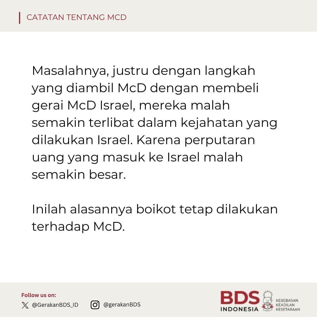GerakanBDS_ID's tweet photo. https://t.co/8j5awSHkMF