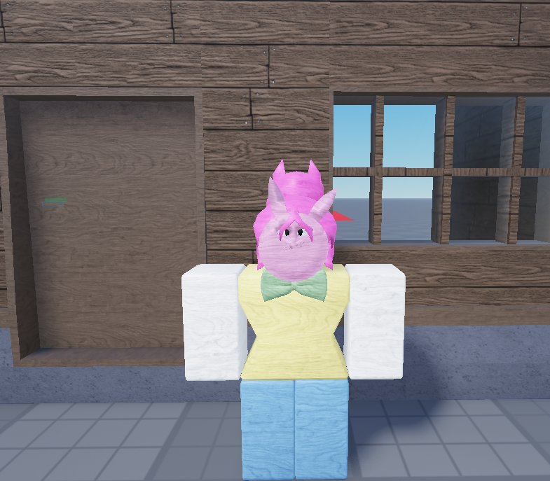 RobloxTopsi's tweet photo. For those who use measure buddies, what is yours? 
Mines just a wooden Caroline! @CarolineClinten since I have friends to help me build sometimes, should an wooden Clinten be made for the friend to use? https://t.co/wPPmc2xvXP