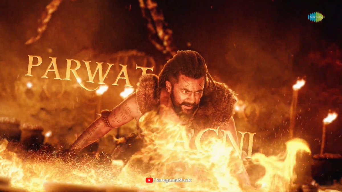 Happy Birthday to the one and only Suriya! Dive into 'The Fire Song' from Kanguva and let the lion’s roar captivate you! #HappyBirthdaySuriya #KanguvaFromOct10 🦅 
<a href="/Suriya_offl/">Suriya Sivakumar</a> <a href="/DishPatani/">Disha Patani</a> <a href="/thedeol/">Bobby Deol</a> <a href="/directorsiva/">siva+director</a> 
<a href="/ThisIsDSP/">DEVI SRI PRASAD</a> Musical <a href="/BPraak/">B Praak</a> <a href="/pavithra_chari/">Pavithra Chari</a> @raqeebalamlyricist