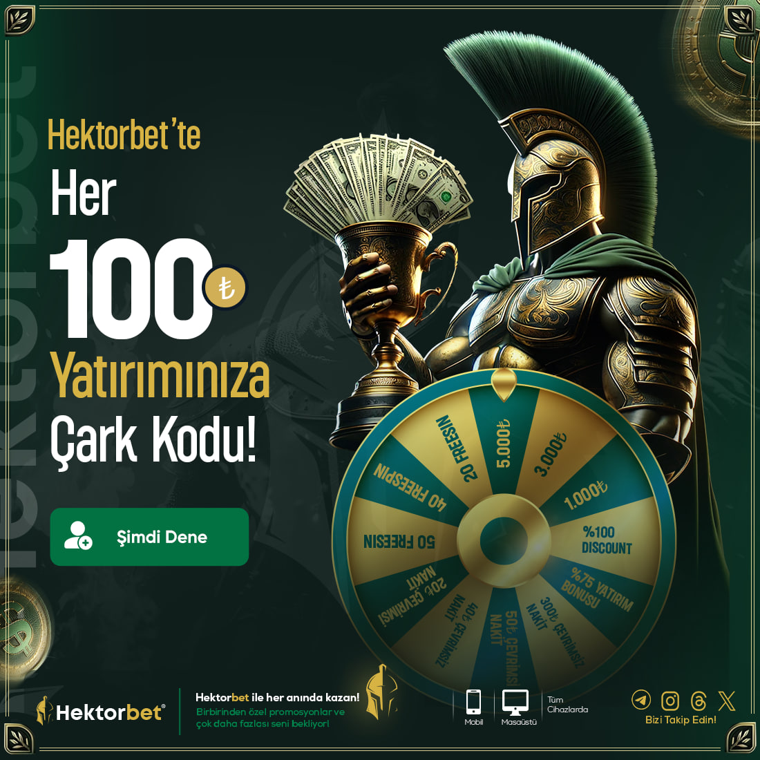 💝 %25 Discount, Discountdan Kayıp Yaşamanız Durumunda;
💝 5000TL Ödüllü Çark Kodu, Çark Kodu!

💳 YATIRIM YAP (cutt.ly/hektorgir)
❤️ SOSYAL (heylink.me/hektorbet)