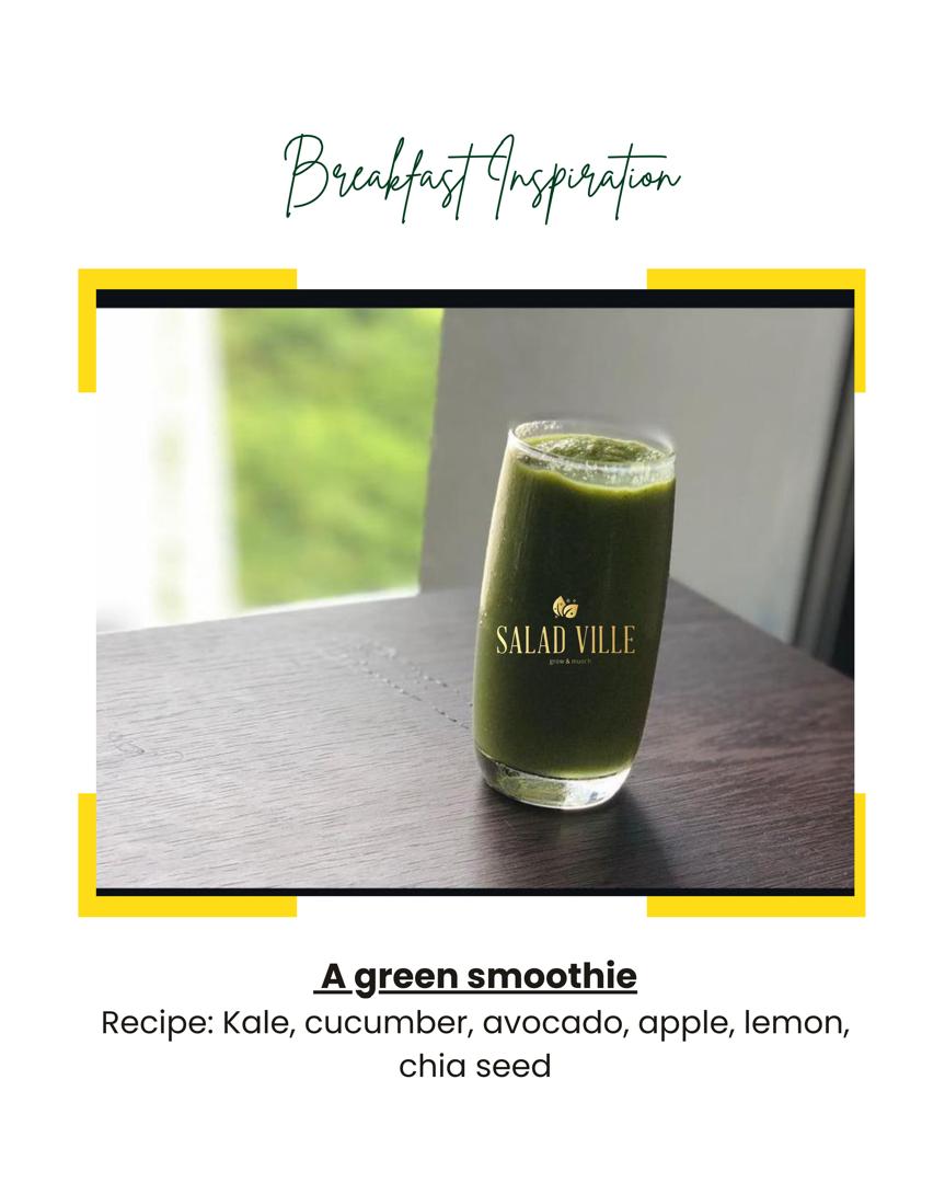 Saladvilleng's tweet photo. Revitalize your Morning with a nutrient packed green smoothie.
Check out the blend of nutritious recipes which makes it a healthy breakfast idea.
Will you give it a try?
#healthyeating #breakfastideas #breakfast #greensmoothie #kale #apple #avocado #FreshAndNutritious #Fresh https://t.co/o26Yfg4eqJ