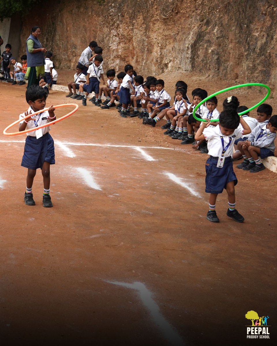 PeepalProdigy's tweet photo. On July 22nd, @PeepalProdigy  grounds are buzzing with energy as students gear up for the #finals . Selection and practice are in full swing, with every #athlete pushing their limits on the ground.

#PeepalProdigySchool  #SportsFest #PlayHardWinBig 
#VictoryInTheMaking https://t.co/eEB26TpLLu