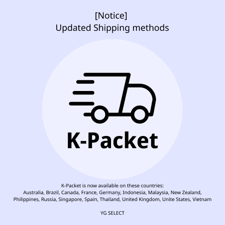 ygselect's tweet image. [NOTICE] #YGSELECT (EN) #KPACKET 🛒

We are excited to announce that we have lowered our shipping rates by offering you K-Packet service on YG SELECT (EN)😘

Enjoy reduced shipping fees on all orders under 2kg by choosing K-Packet✈️!

For more details: en.ygselect.com/board/notice/r…