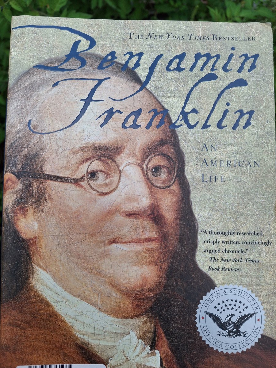 Nick Wybouw (@nwybouw) on Twitter photo This has been a most engaging summer read, excellent bio by <a href="/WalterIsaacson/">Walter Isaacson</a>. The book explores all of Franklin's interests and outlines how Franklin helped shape the American character. This has been a most engaging summer read, excellent bio by <a href="/WalterIsaacson/">Walter Isaacson</a>. The book explores all of Franklin's interests and outlines how Franklin helped shape the American character.