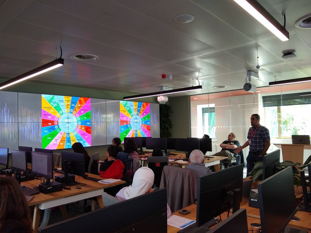 UCREL NLP Research Centre (@ucrel_nlp) on Twitter photo Session 1 at the UCREL NLP Summer School 2024 has concluded! Huge thanks to <a href="/DocElhaj/">Dr Mo El-Haj</a> and <a href="/NouranKhallaf/">Nouran Khallaf</a> for an insightful session on visualisation and summarisation ๐๐ผ๐๐ผ #UCREL2024
Next is Session 2: Question Answering & Information Retrieval Session 1 at the UCREL NLP Summer School 2024 has concluded! Huge thanks to <a href="/DocElhaj/">Dr Mo El-Haj</a> and <a href="/NouranKhallaf/">Nouran Khallaf</a> for an insightful session on visualisation and summarisation ๐๐ผ๐๐ผ #UCREL2024
Next is Session 2: Question Answering & Information Retrieval