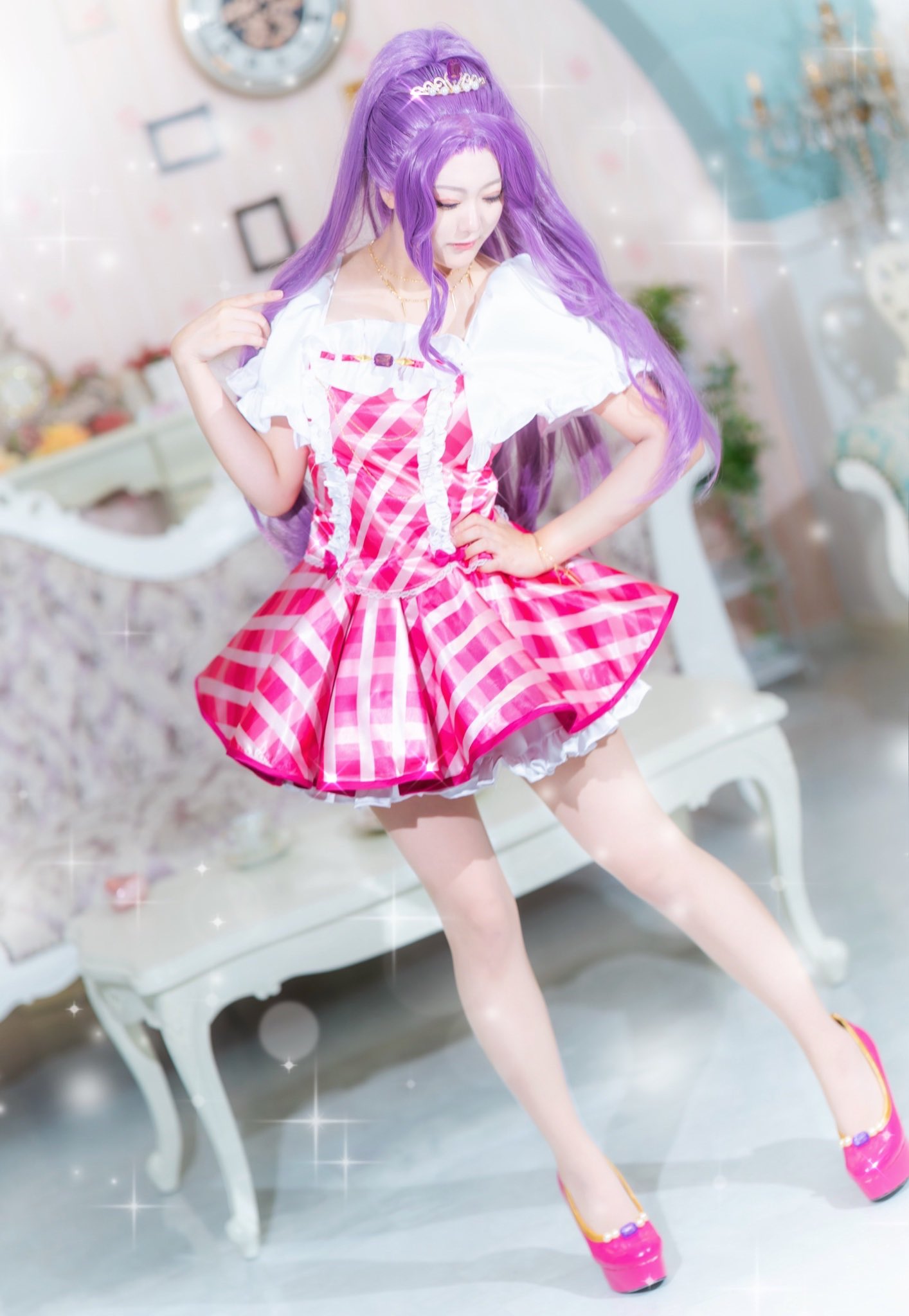 アイカツ 神崎美月 コスプレ 三分妄想 アイカツ！アイドルカツドウ！ コスプレ 神崎美月